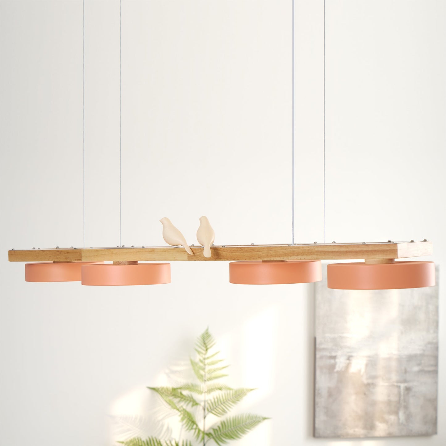 Sienna Bird Long Chandelier