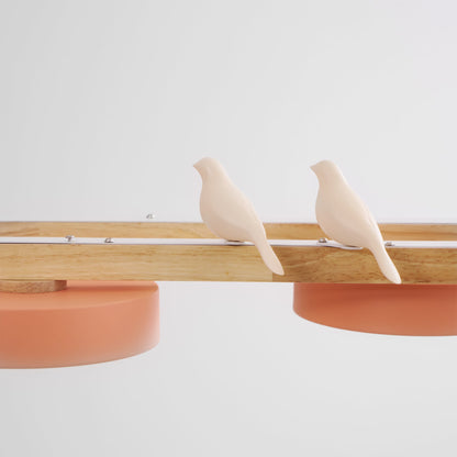 Sienna Bird Long Chandelier