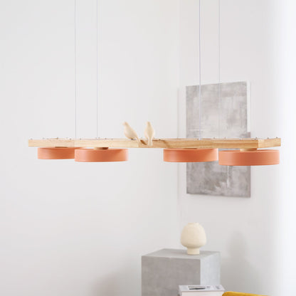 Sienna Bird Long Chandelier
