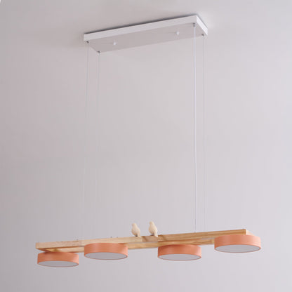 Sienna Bird Long Chandelier