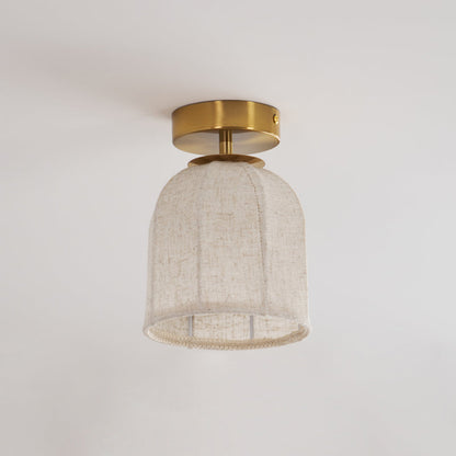 Sienna Linen Ceiling Lamp