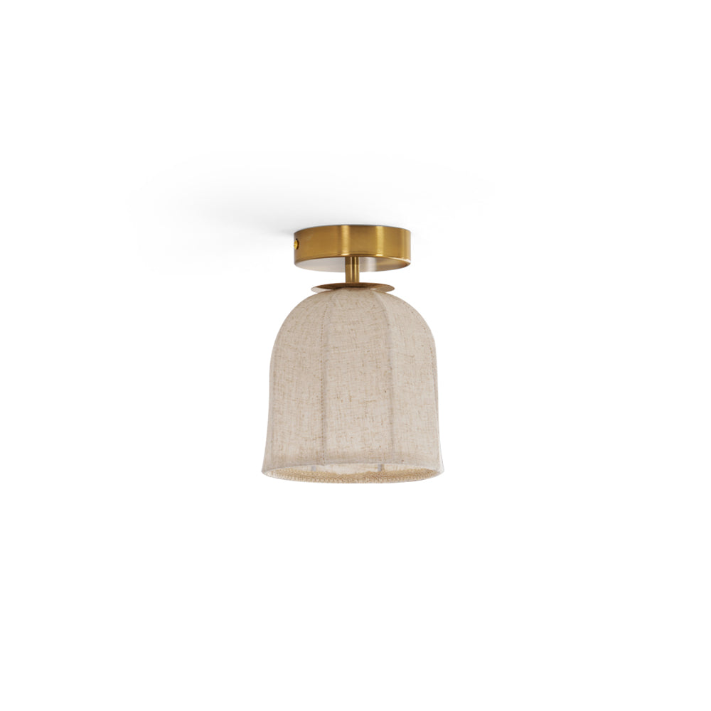 Sienna Linen Ceiling Lamp