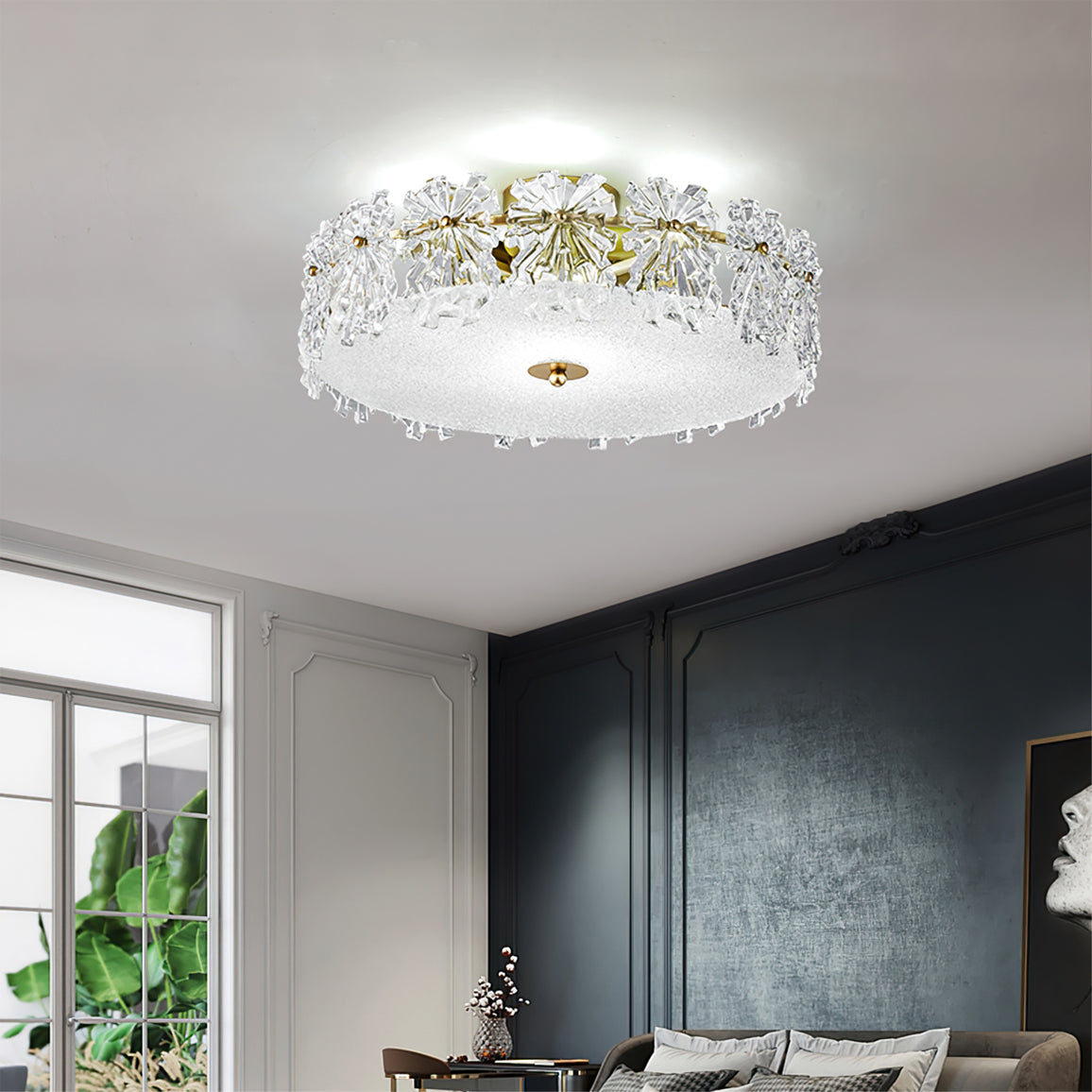 Snowflake Ceiling Lamp