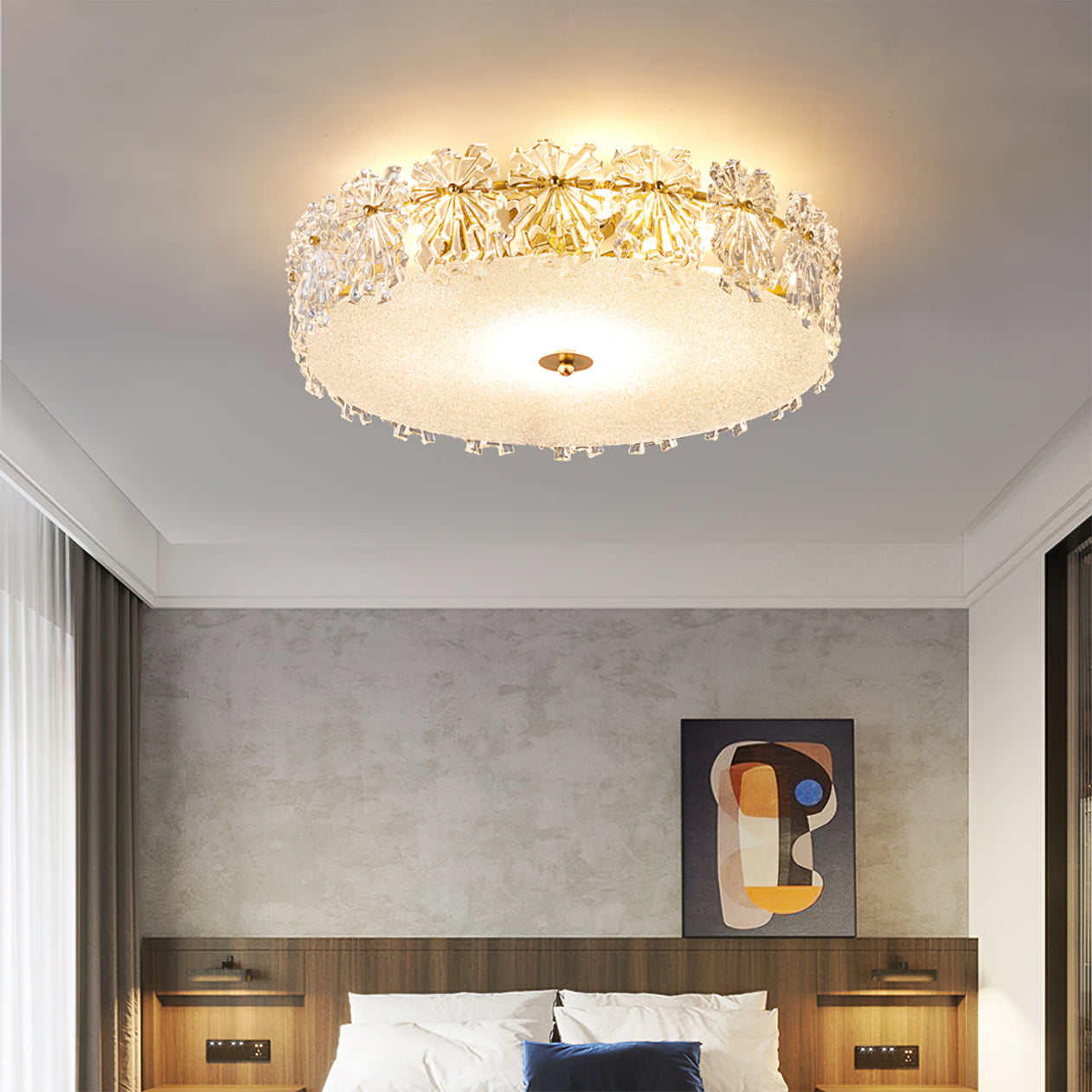 Snowflake Ceiling Lamp