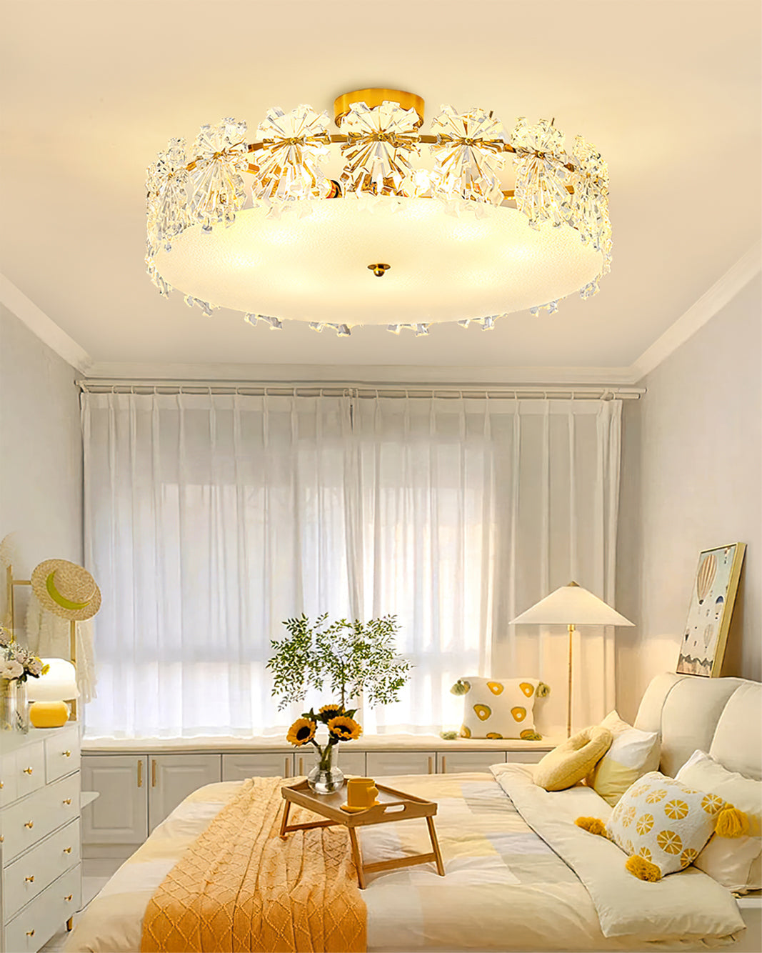 Snowflake Ceiling Lamp