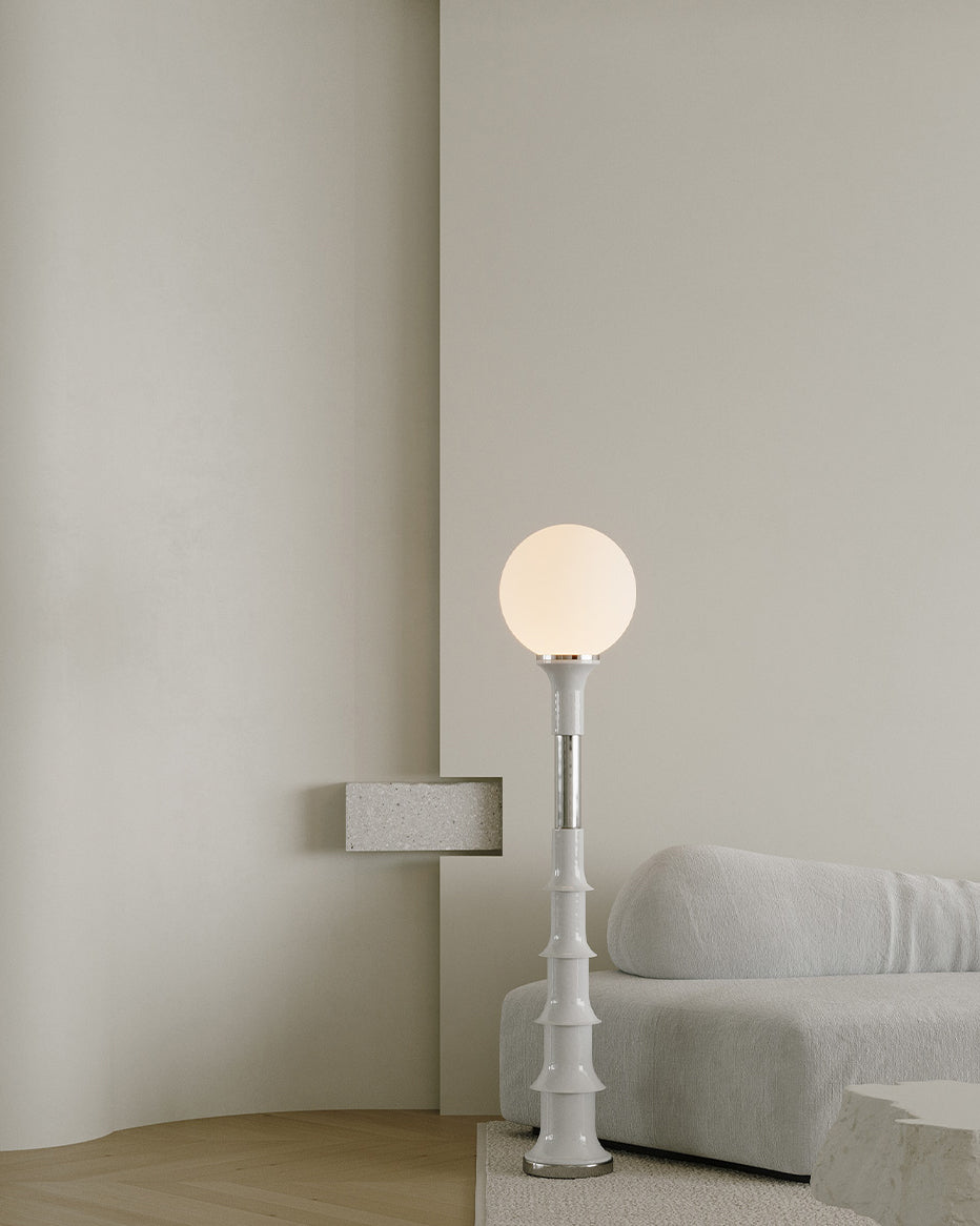 Space Age Murano Floor Lamp