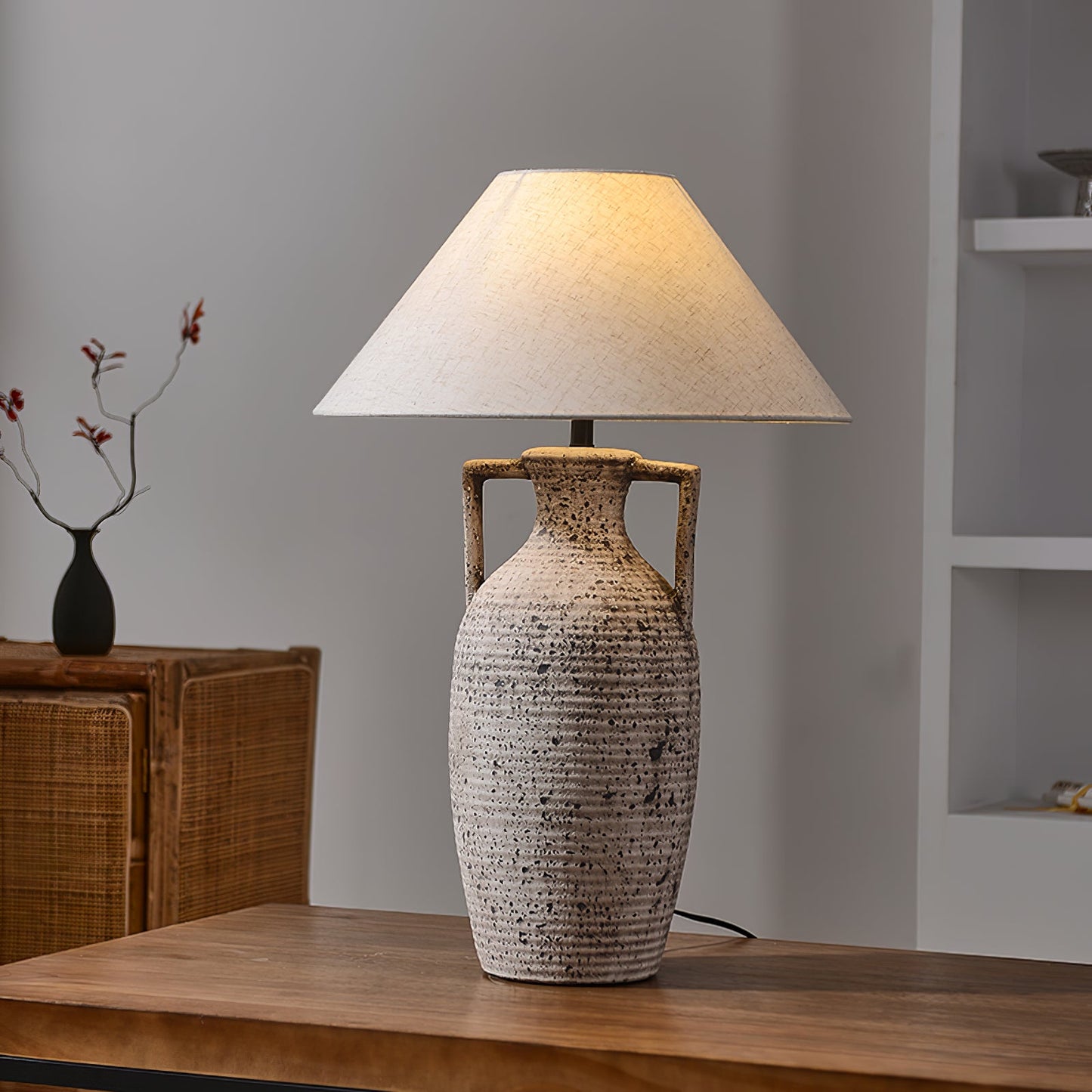 Speckled Ceramic Table Lamp