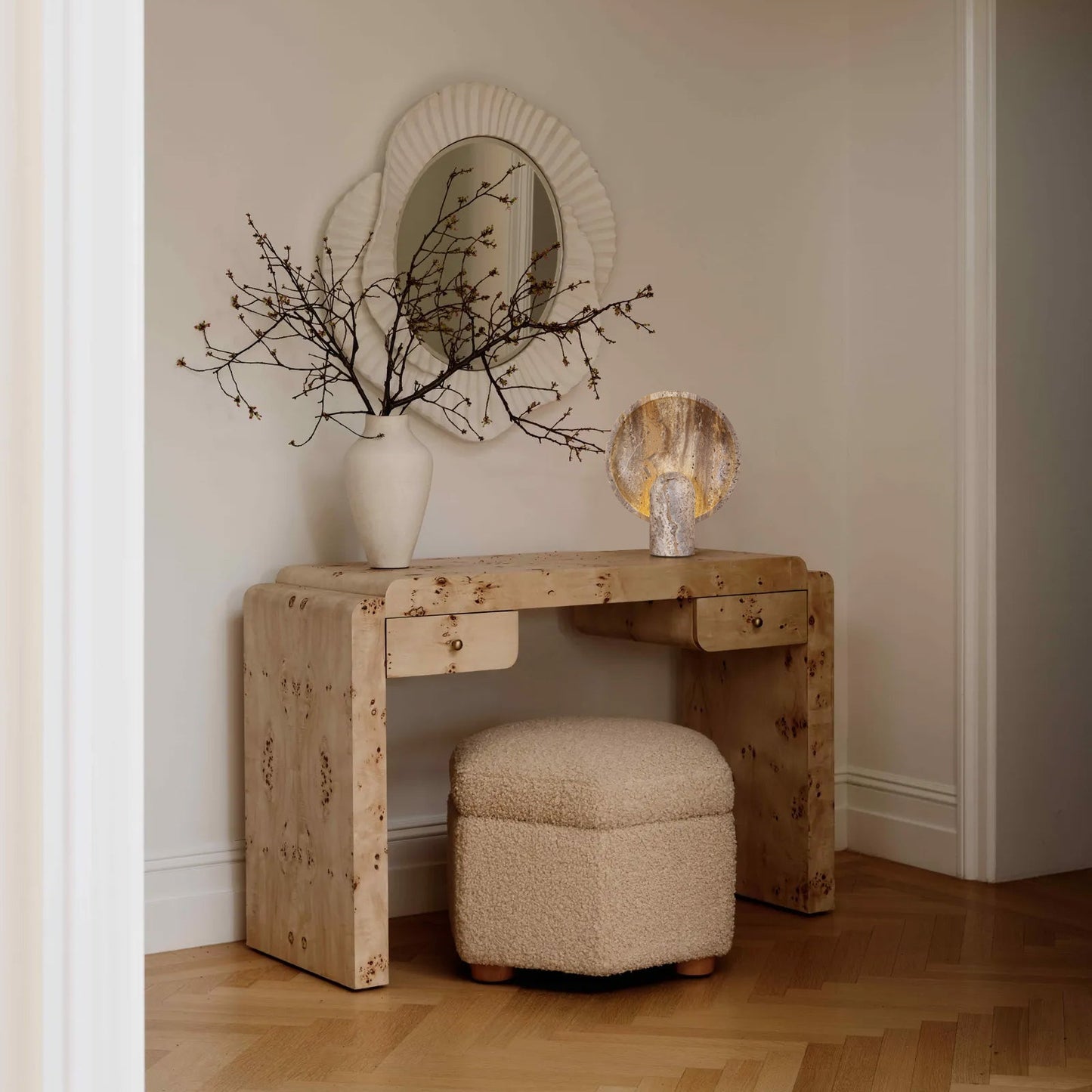 Stone Table Lamp