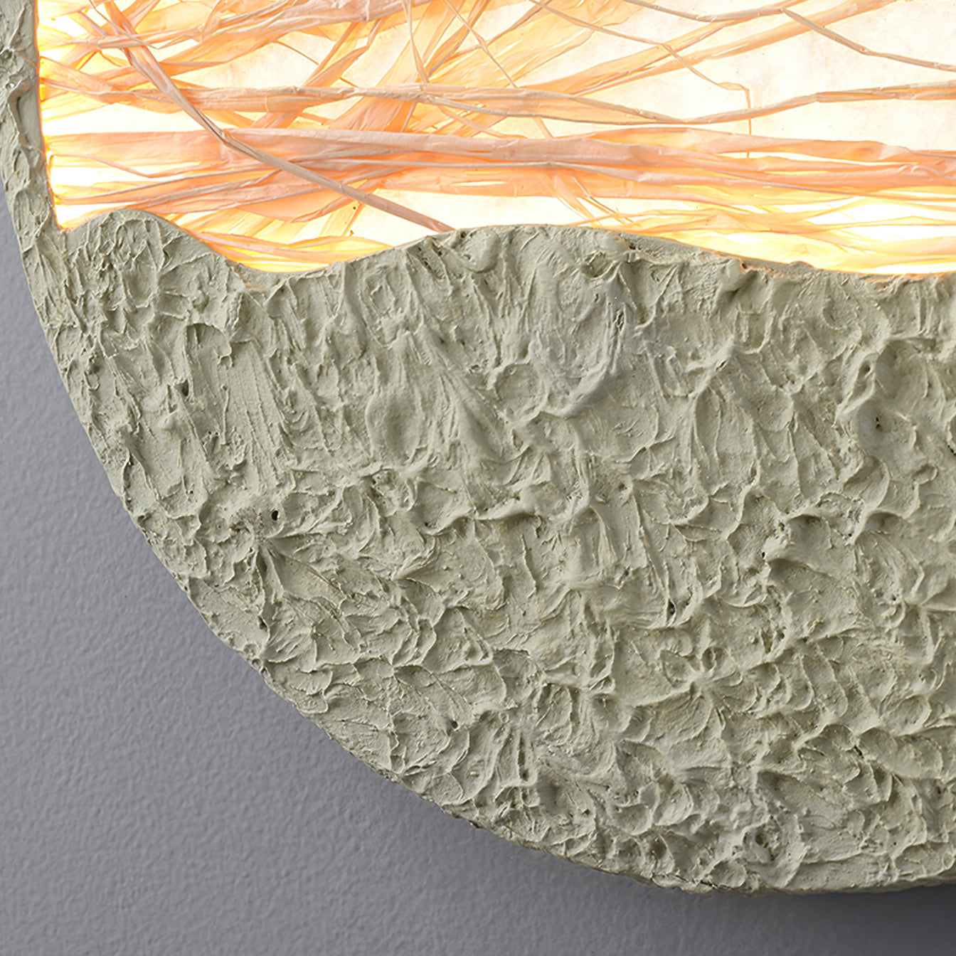 Straw Green Wall Lamp