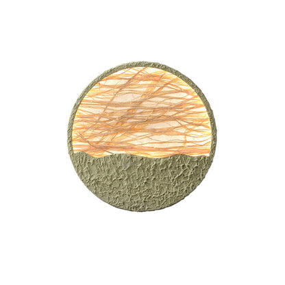 Straw Green Wall Lamp