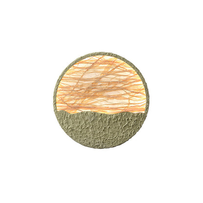 Straw Green Wall Lamp