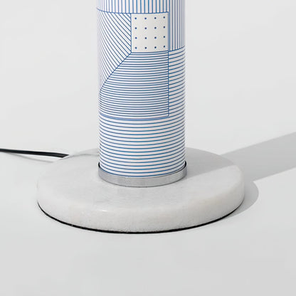 Striped Pony Floor Lamp