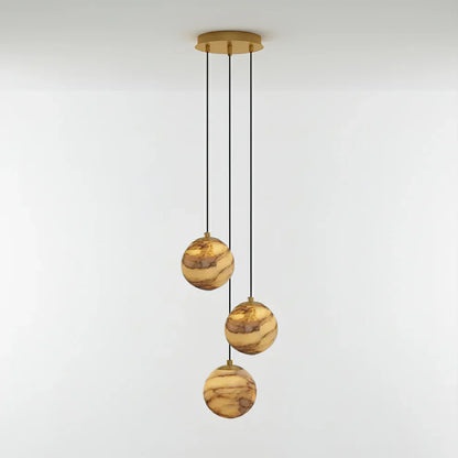 Sultana Alabaster Cluster Chandelier