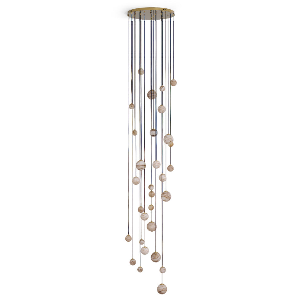Sultana Alabaster Cluster Chandelier