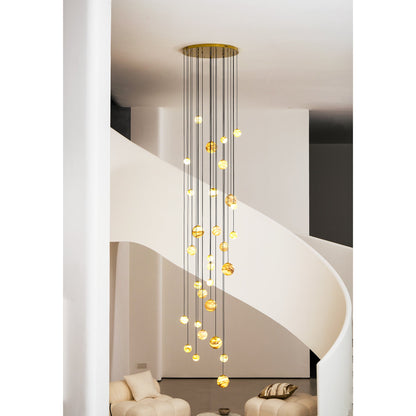 Sultana Alabaster Cluster Chandelier