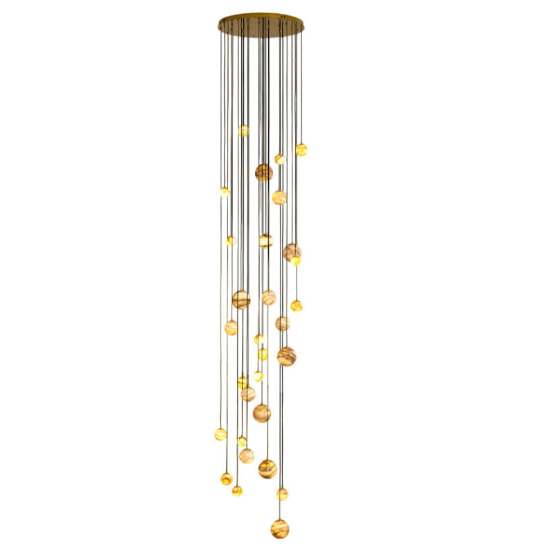 Sultana Alabaster Cluster Chandelier