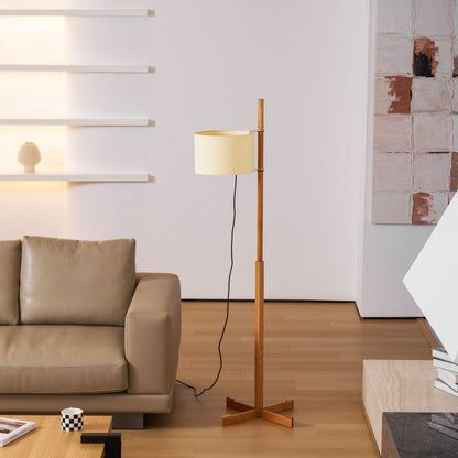 Wood Tmm Floor Lamp