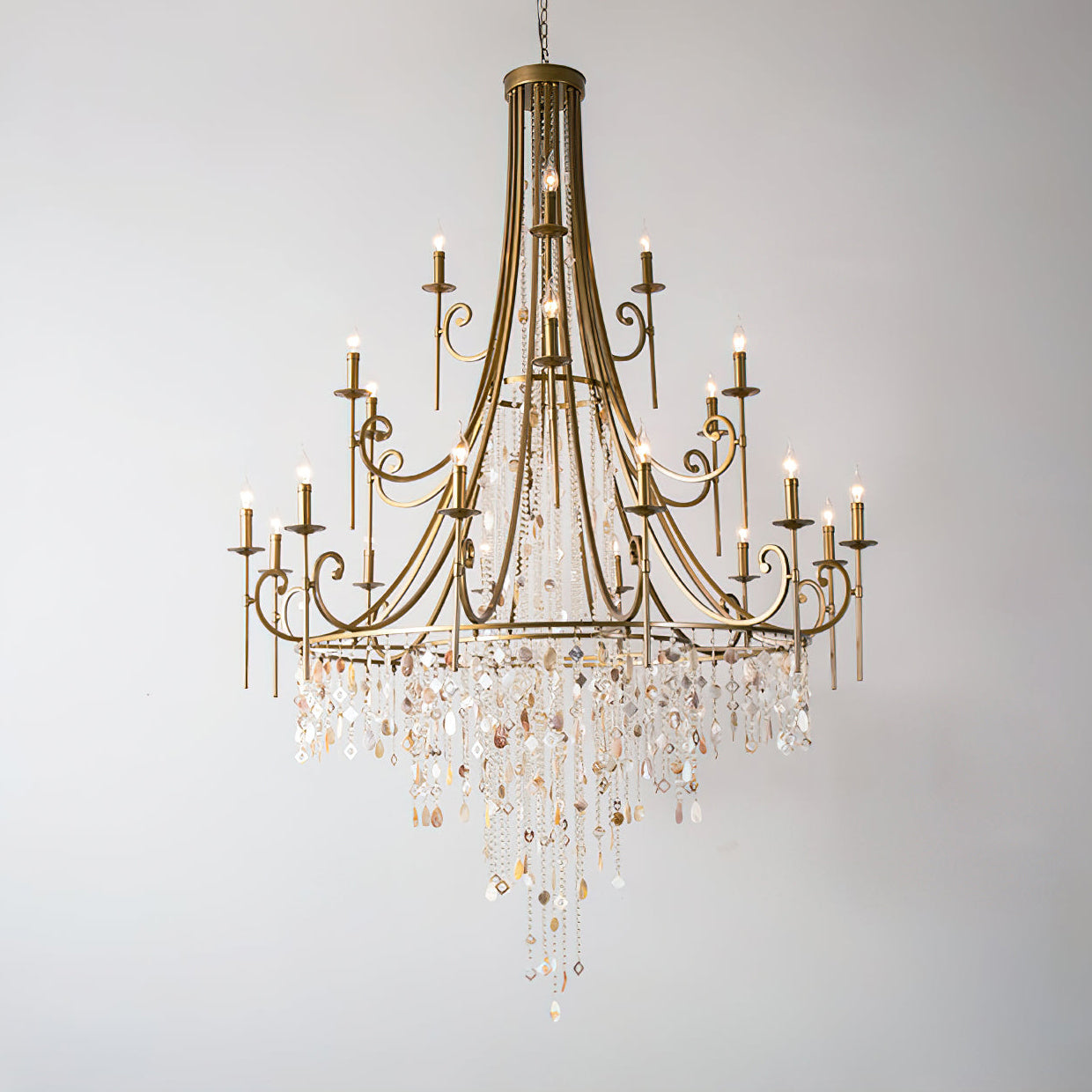 Tatum Lux Shell Chandelier