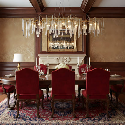 Aqua Makrama Chandeliers