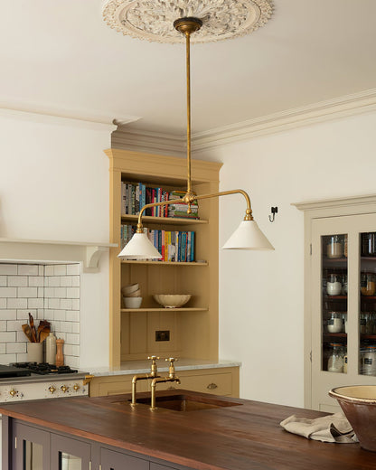 Theron Brass Chandelier