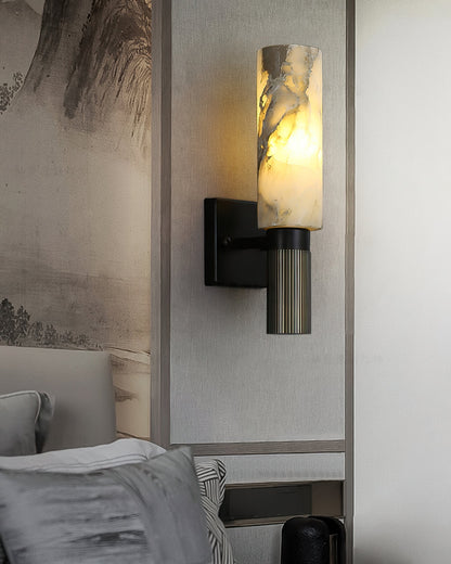 Torch Alabaster Wall Lamp