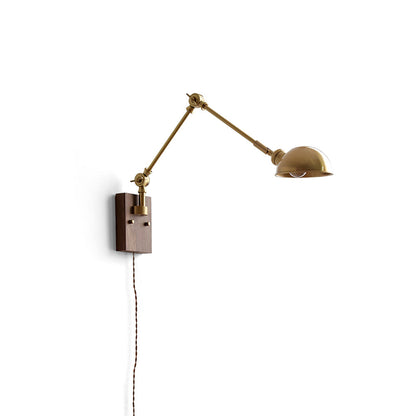 Troy Swing Arm Plug In Wall Lamp