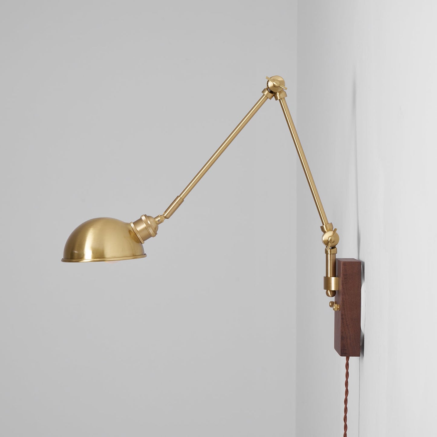 Troy Swing Arm Plug In Wall Lamp