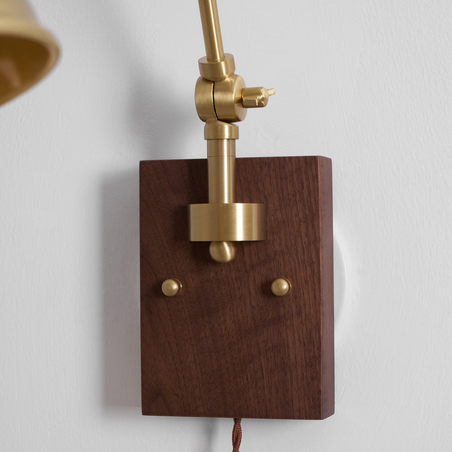 Troy Swing Arm Plug In Wall Lamp