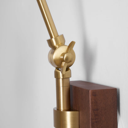 Troy Swing Arm Plug In Wall Lamp