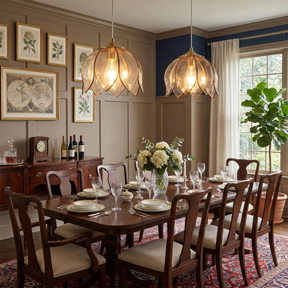 Turrella Glass Pendant Light