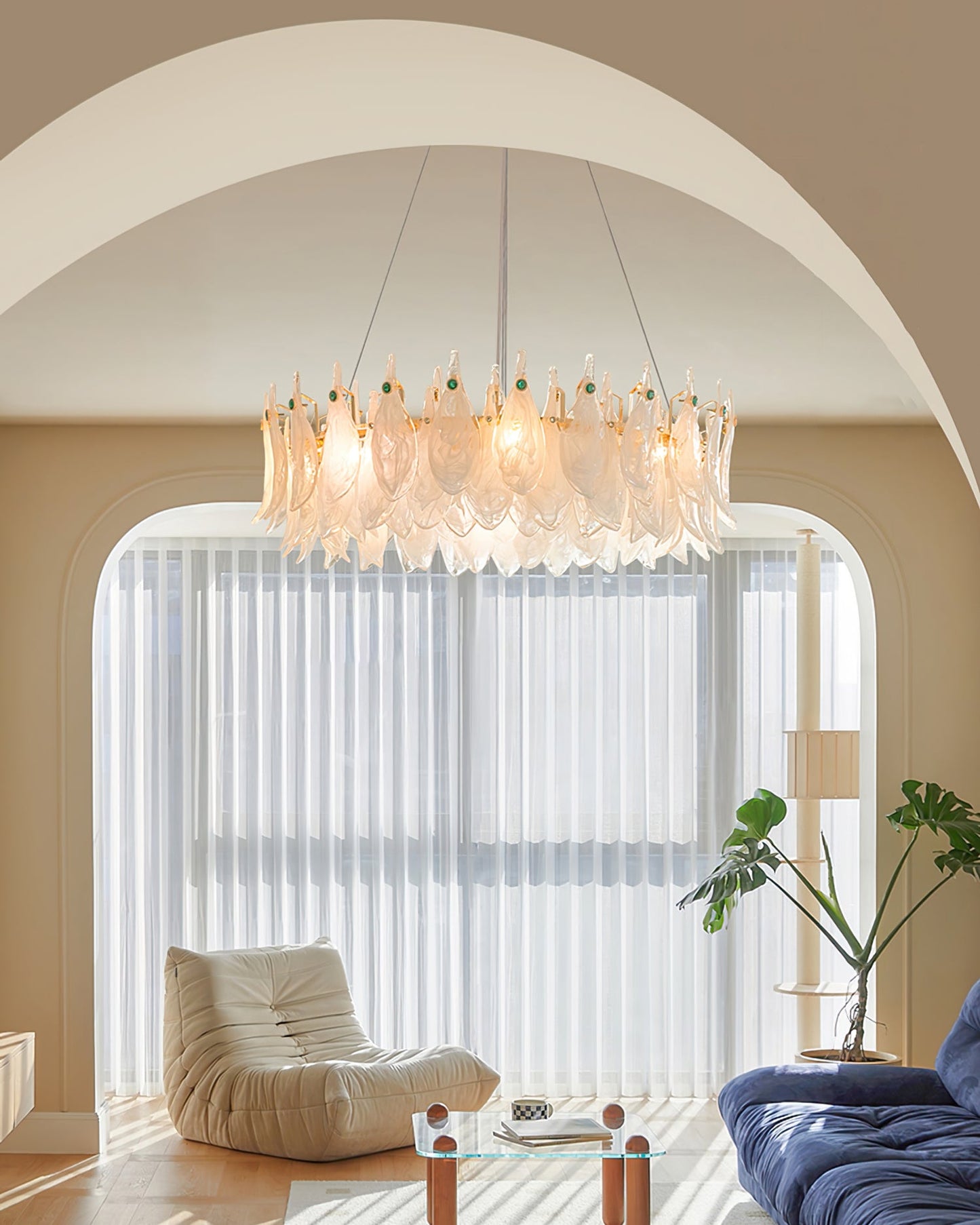 Valentino Cloud Glass Chandelier