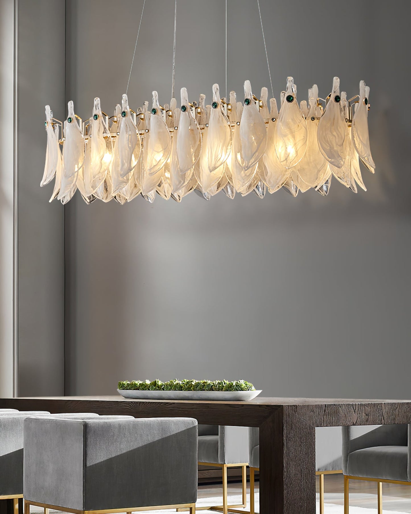 Valentino Cloud Glass Chandelier