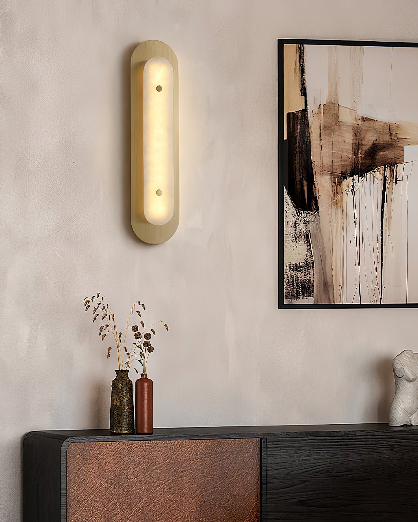 Vance Alabaster Wall Lamp