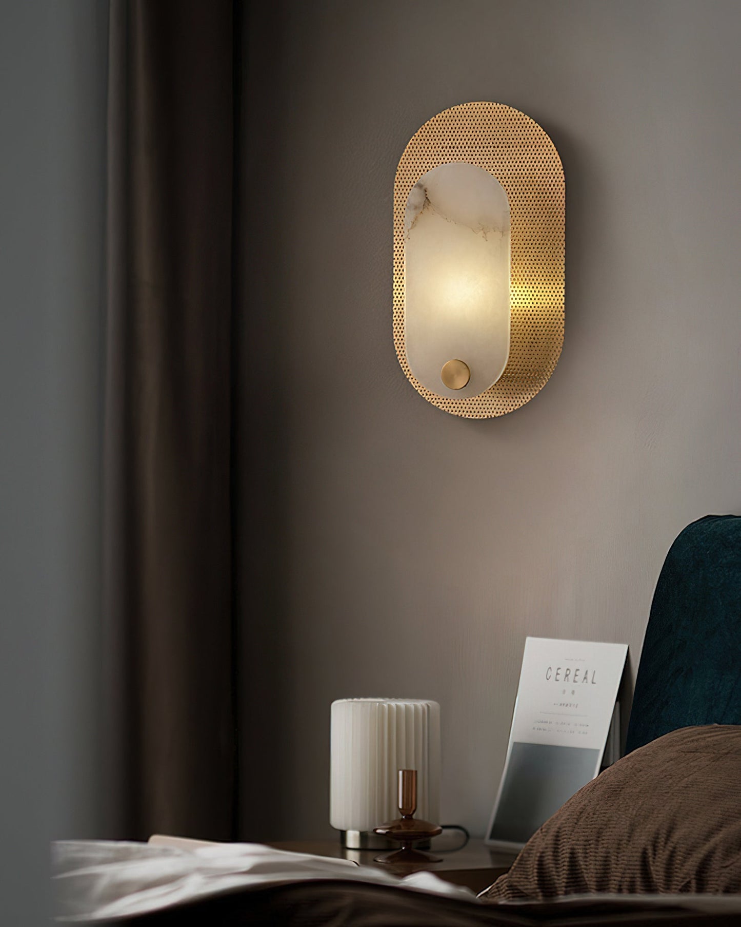 Vance Alabaster Wall Lamp