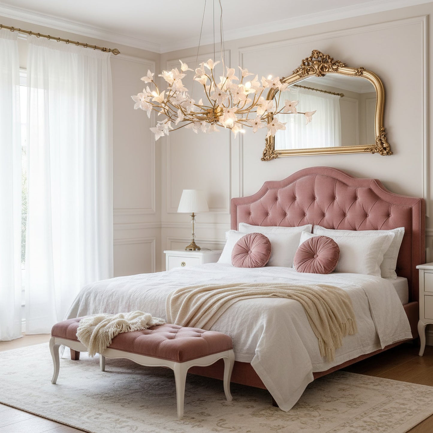 Veitchii Flower Chandelier