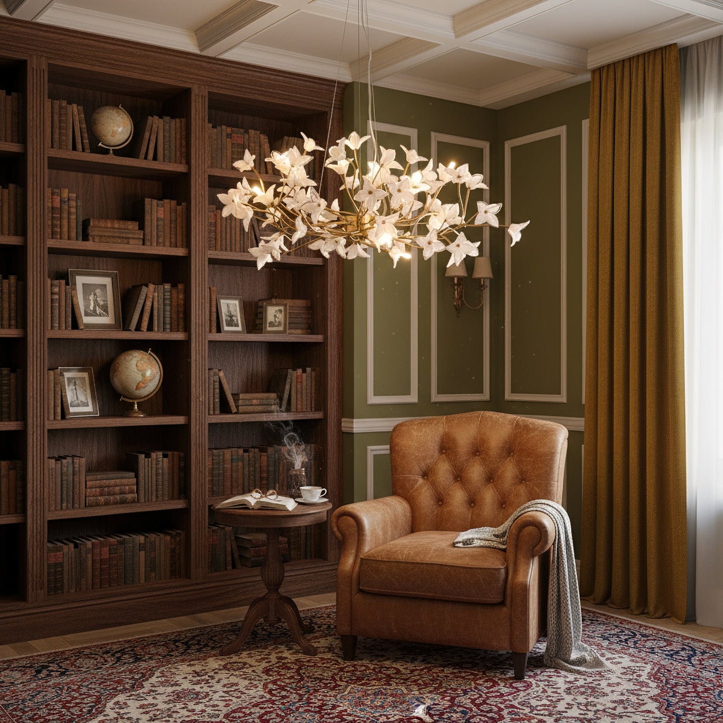 Veitchii Flower Chandelier