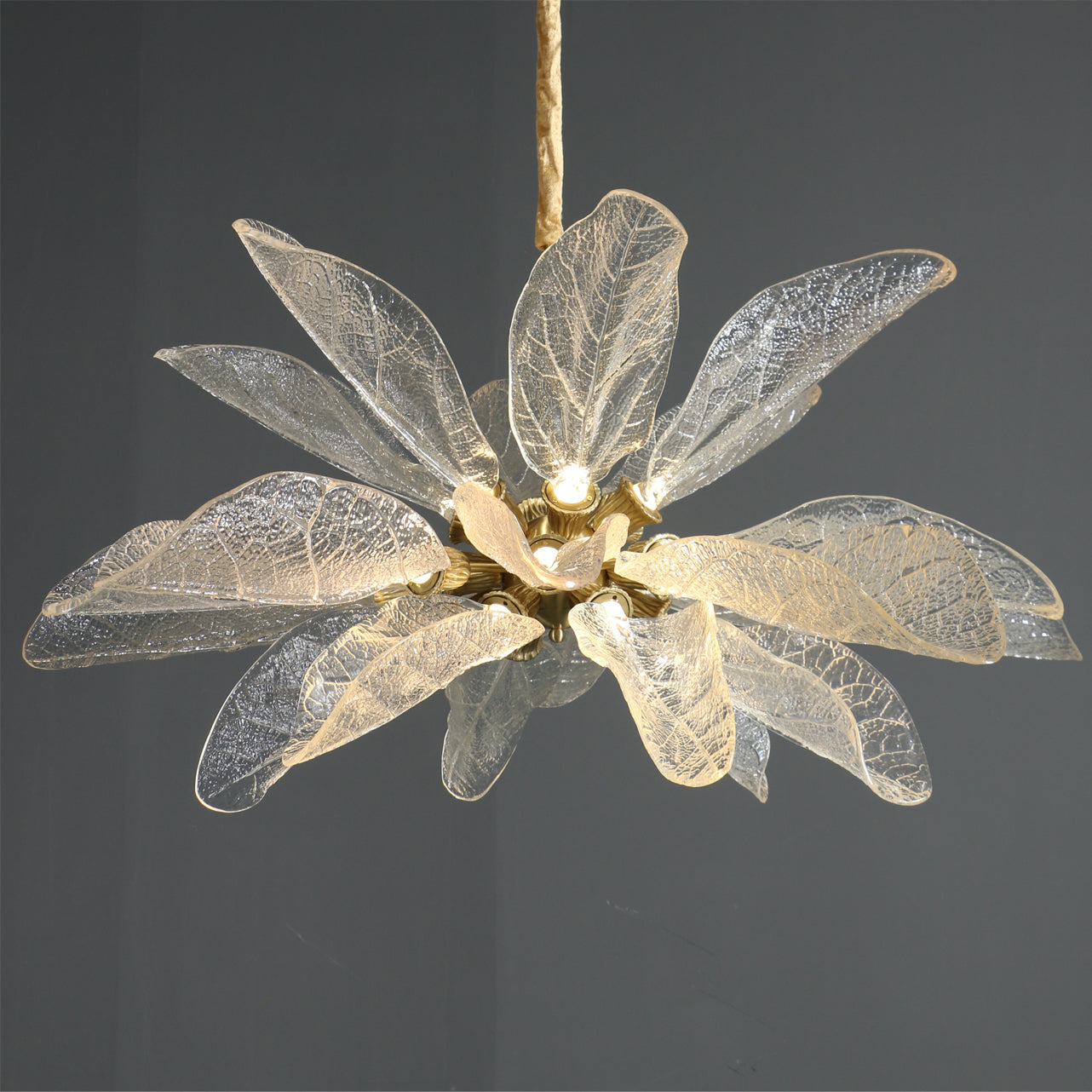 Venini Leaf Bloom Chandelier