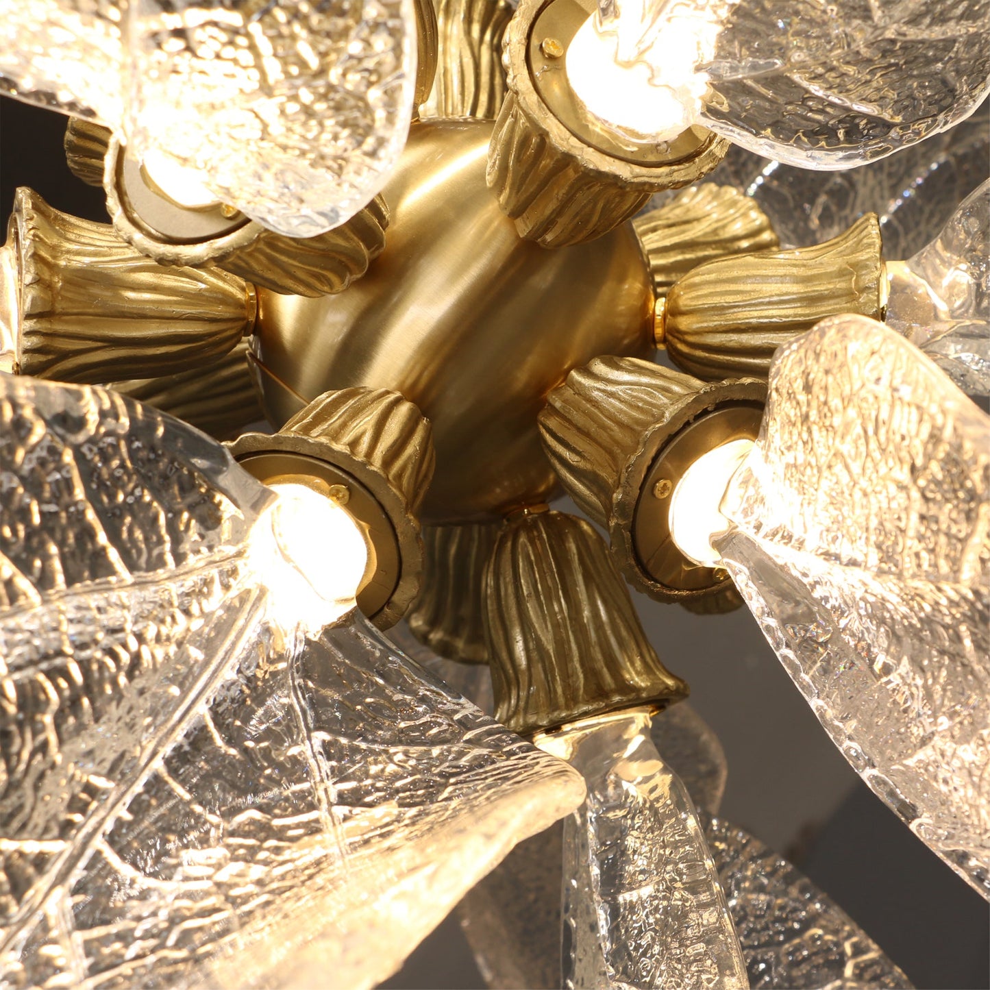 Venini Leaf Bloom Chandelier