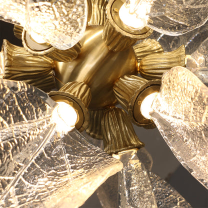 Venini Leaf Bloom Chandelier