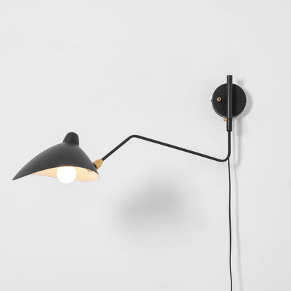 Multi Arm Spider Plug In Wall Lamp