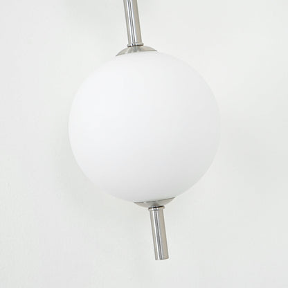 Vertical Globe Wall Lamp