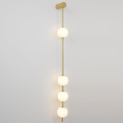 Vertical Balls Wall Lamp