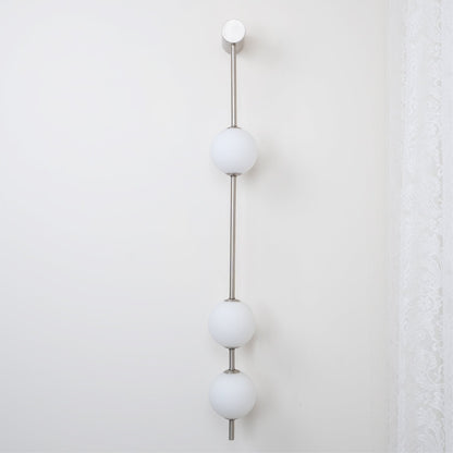 Vertical Balls Wall Lamp