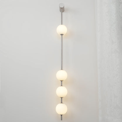 Vertical Balls Wall Lamp