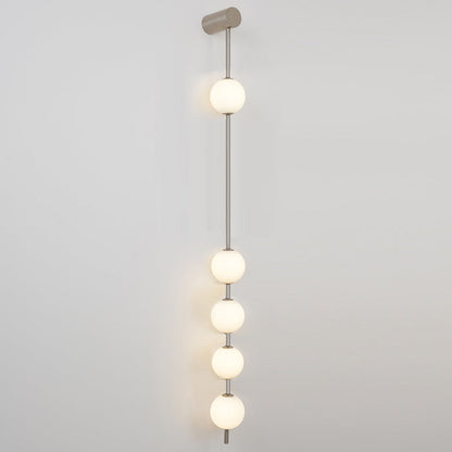 Vertical Balls Wall Lamp