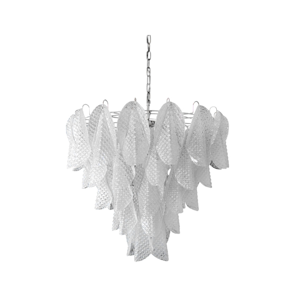 Vianna Ripple Glass Chandelier