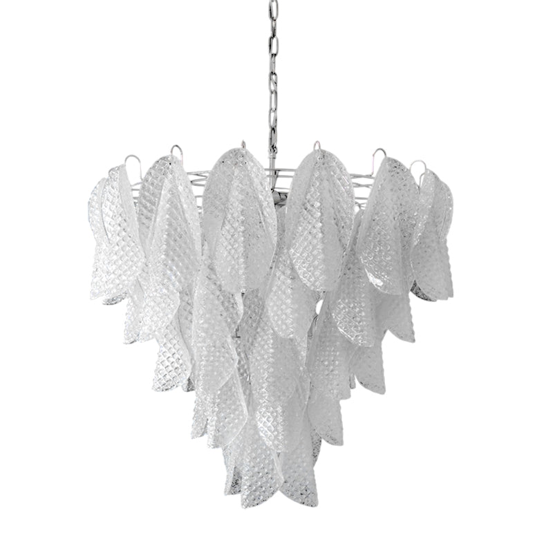 Vianna Ripple Glass Chandelier