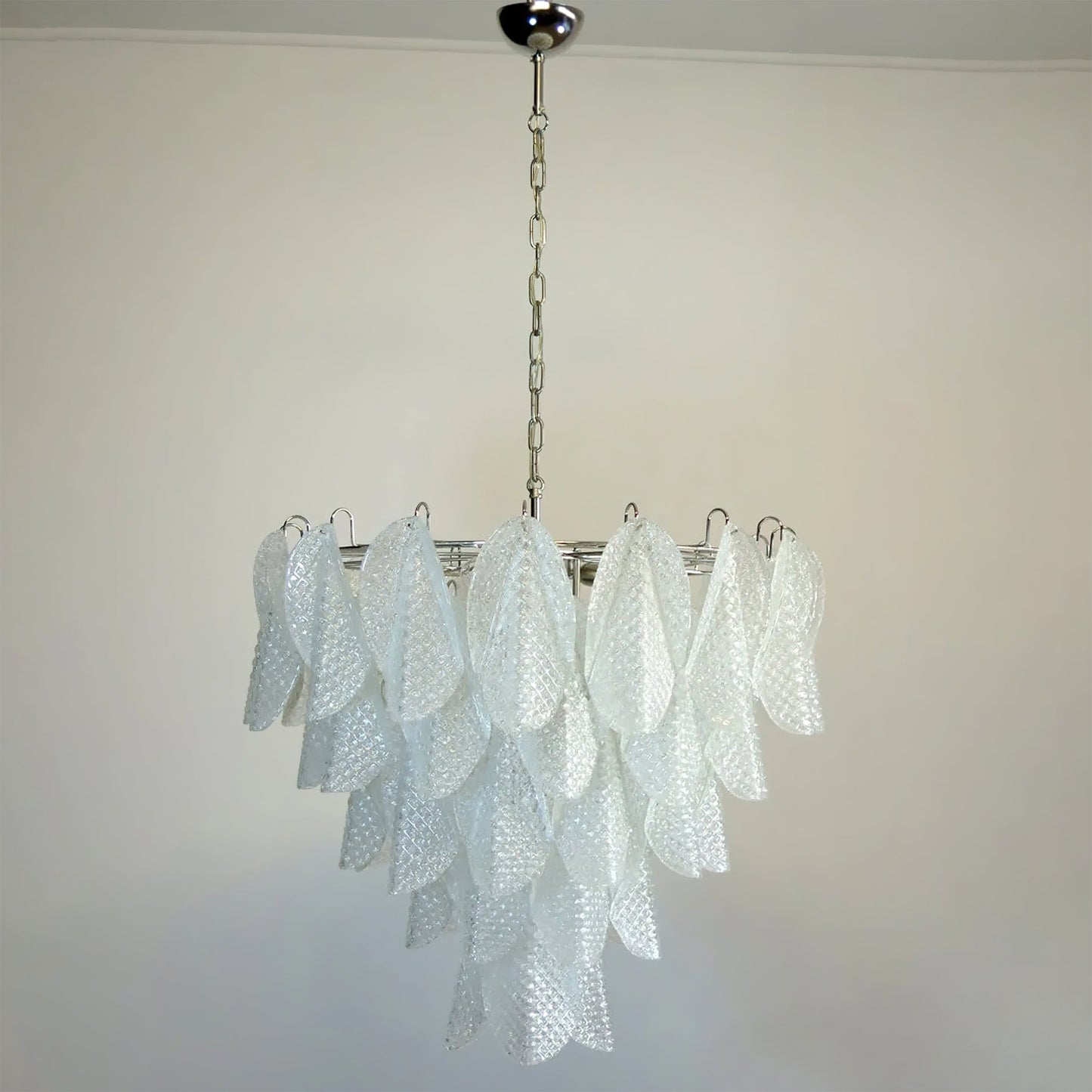 Vianna Ripple Glass Chandelier
