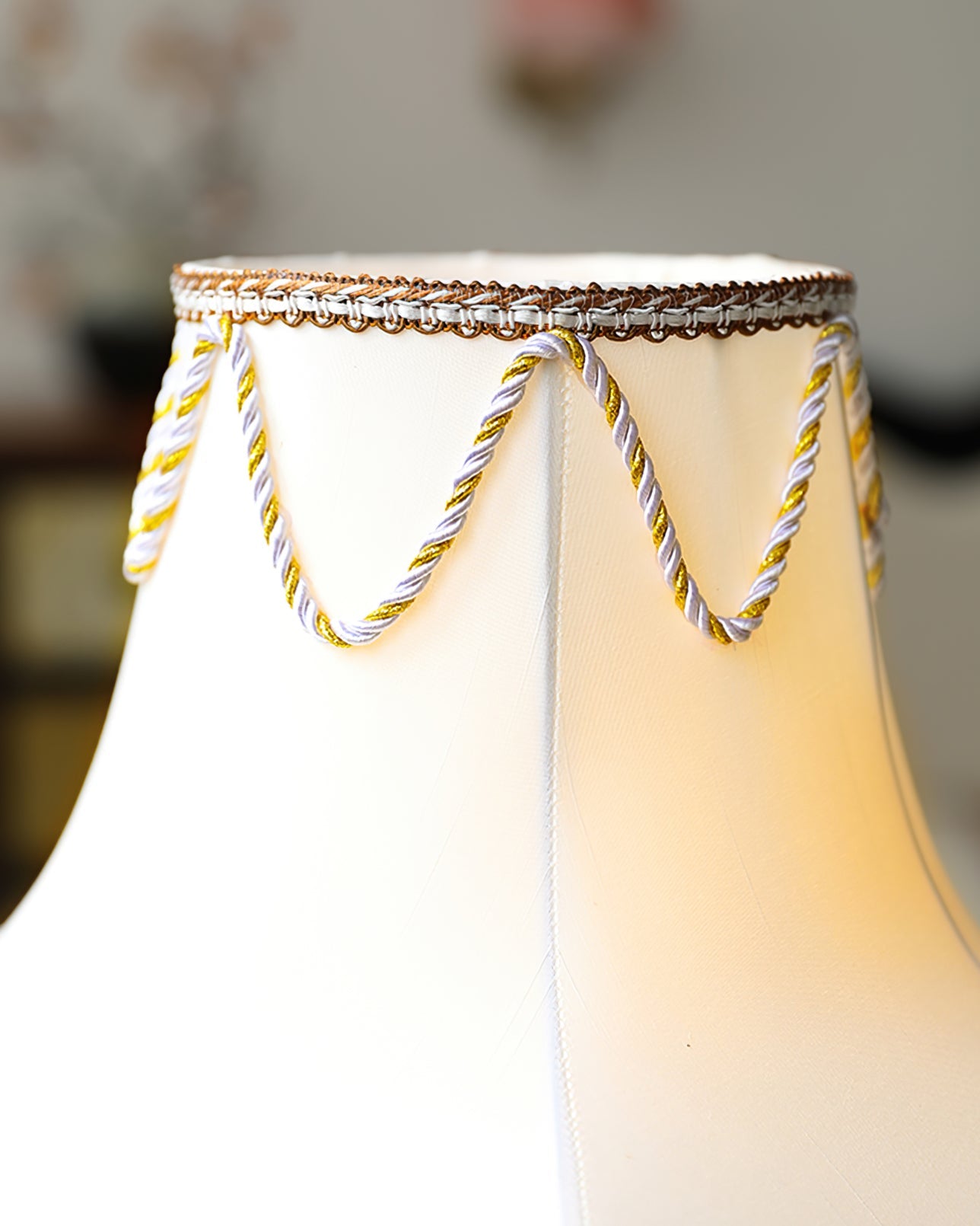 Victorian Brass Table Lamp