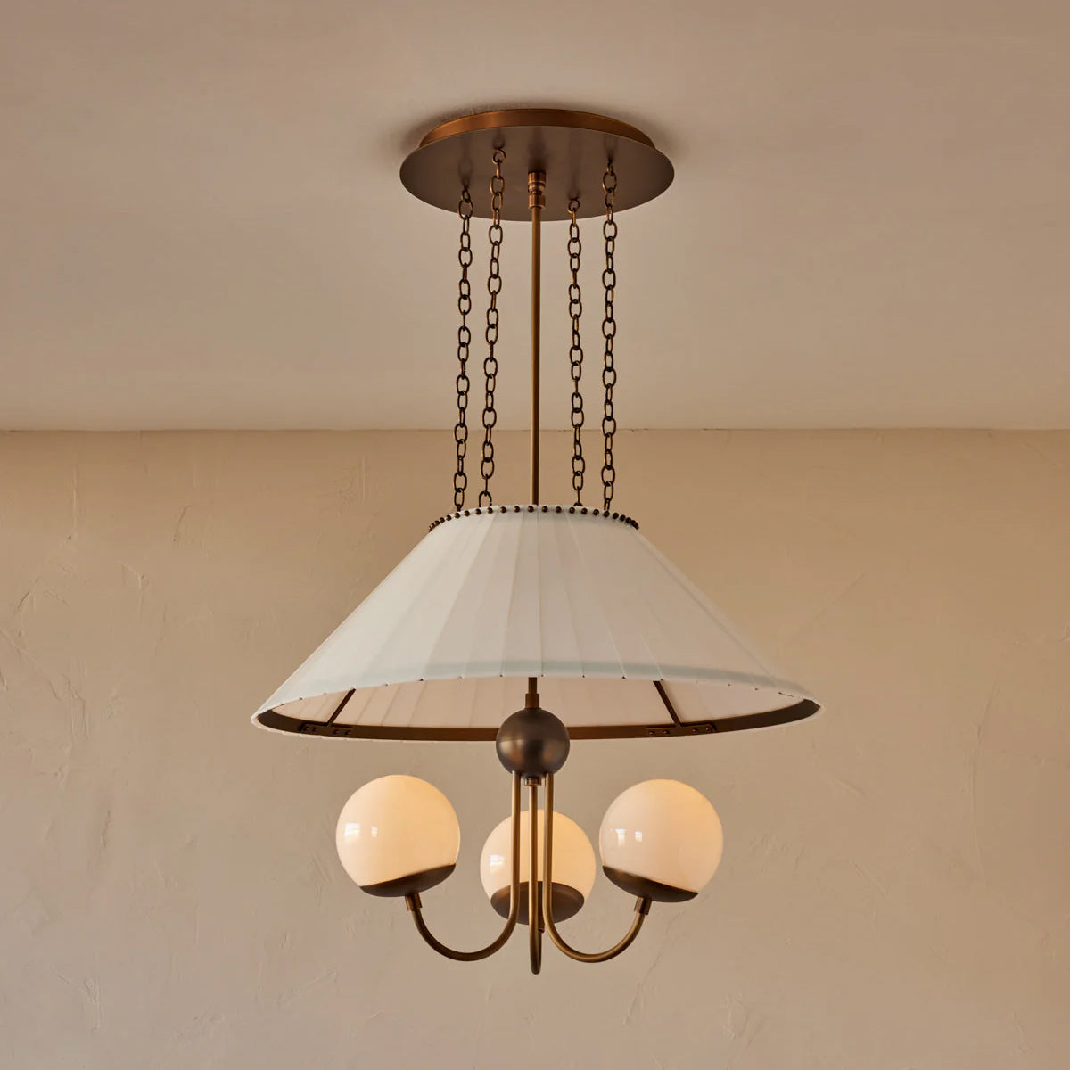 Viseca Brass Chandelier